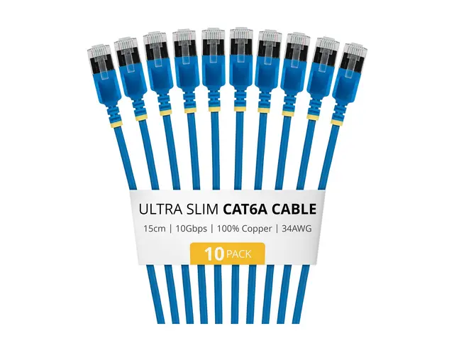 Startech - Koblingskabel - RJ-45 (hann) til RJ-45 (hann) - 15 cm -...