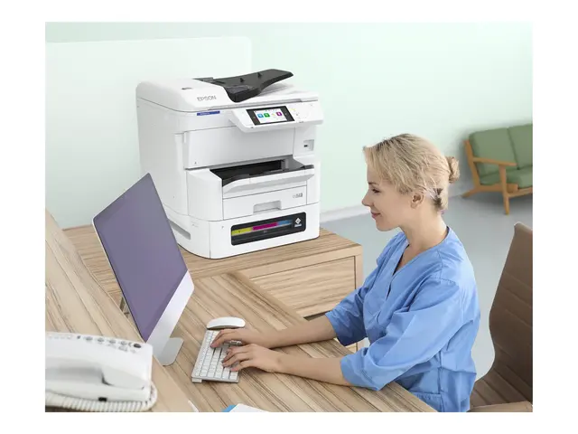 Epson WorkForce Pro EM-C8100RDWF - Multifunksjonsskriver farge ink...