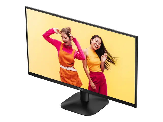 AOC Basic-line Q27B35E - LED-skjerm - 27" 2560 x 1440 QHD @ 75 Hz - IPS - 300 cd/m² - 1500:1 - HDR10 - 1 ms - HDMI, DisplayPort - svart 