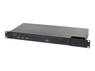 APC KVM1116R - KVM-svitsj - 1 lokalbruker 1 IP-bruker - rackmonterbar - for P/N: SCL500RM1U, SMX1500RM2UCNCUS, SMX1500RM2UCUS, SMX2KR2UX145, SMX3KR2UNCX145, SMX750CUS