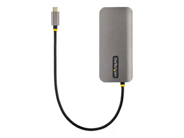 StarTech.com USB C Multiport Adapter, 4K 60Hz HDMI Video, 3 Pt 5Gb...