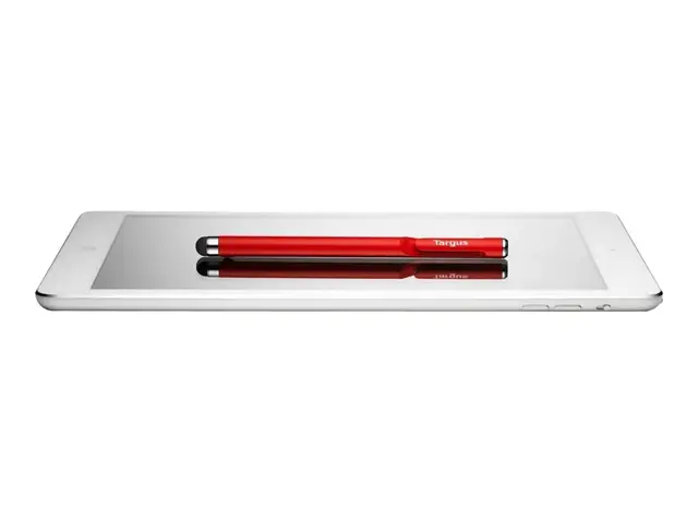 Targus - Stylus for mobiltelefon, nettbrett antimikrobiell, glatt rød