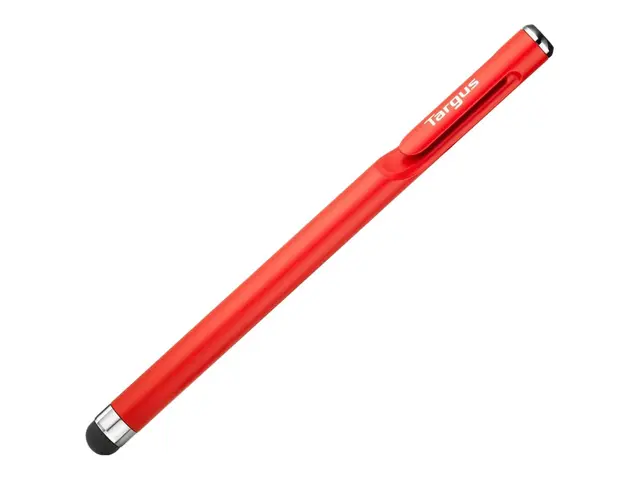 Targus - Stylus for mobiltelefon, nettbrett antimikrobiell, glatt rød