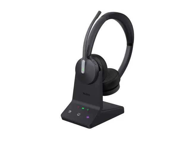 Yealink WH64 Workstation Dual - Hodesett on-ear DECT / Bluetooth t...