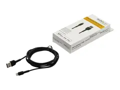 STARTECH.COM USB to Lightning Cable - 6.6 ft / 2m - MFi Certified Lightning Ca