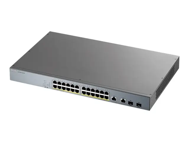 Zyxel GS1350-26HP - Switch - smart - 24 x 10/100/1000 (PoE+) + 2 x...