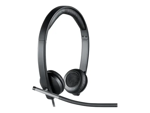 Logitech USB Headset Stereo H650e - Hodesett - on-ear - kablet