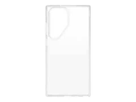 OtterBox React Series - Baksidedeksel for mobiltelefon antimikrobielt - termoplastisk elastomer (TPE), polykarbonat - blank - for Samsung Galaxy S23 Ultra