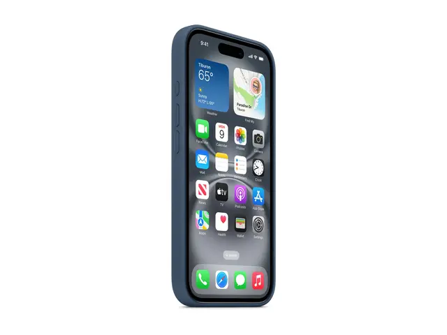 Apple - Baksidedeksel for mobiltelefon MagSafe-samsvar silikon den...