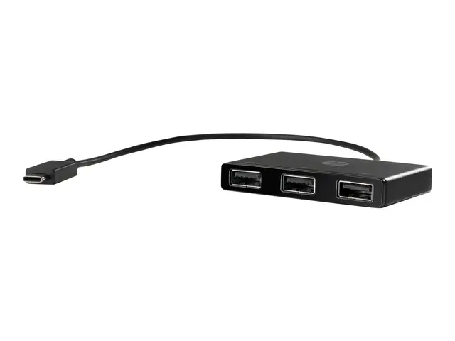 HP USB-C to USB-A - Hub 3 x SuperSpeed USB 3.0 stasjonær for Elite...