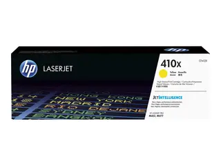 HP 410X - H&#248;y ytelse - gul - original - LaserJet tonerpatron (CF412X) - for Color LaserJet Pro M452, MFP M377, MFP M477
