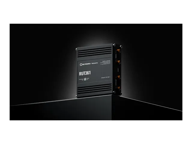 Teltonika RUT361 - Trådløs ruter WWAN 2,4 GHz 3G, 4G DIN-skinnemon...
