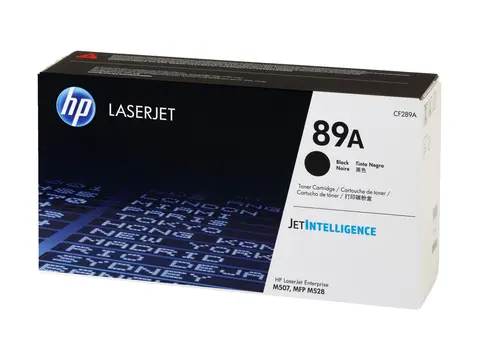 HP 89A - Svart - original - LaserJet tonerpatron (CF289A) - for LaserJet Enterprise M507, MFP M528; LaserJet Enterprise Flow MFP M528