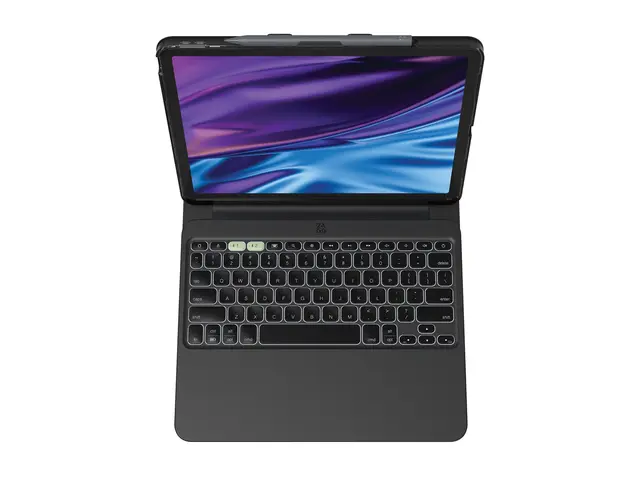 ZAGG Pro Keys 2 - Tastatur og folioveske (foliodekke) bakgrunnsbel...