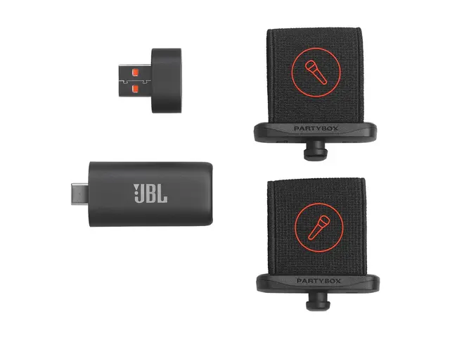JBL EasySing - Mikrofon - svart (en pakke 2) 