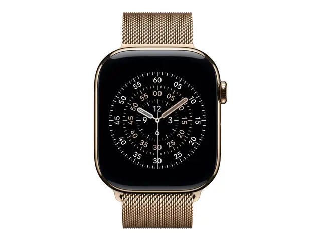 Apple - Sløyfe for smart armbåndsur 46mm M/L-størrelse gull Watch ...