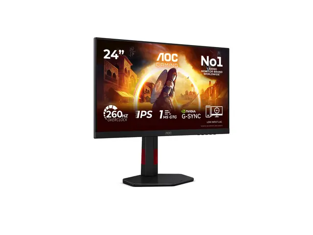 AOC Gaming 24G4ZR - LED-skjerm gaming 24" (23.8" synlig) 1920 x 10...
