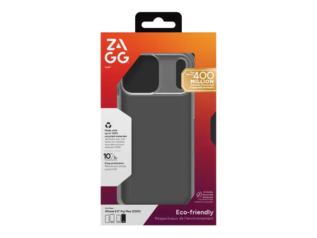 ZAGG Luxe - Baksidedeksel for mobiltelefon blank Apple iPhone 17 P...