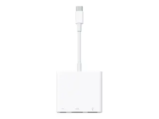 Apple - Video adapter - 24 pin USB-C hann til USB, HDMI, USB-C (kun str&#248;m) hunn 4K(3840 x 2160) st&#248;tte
