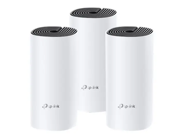 TP-Link DECO M4 - Wi-Fi-system (3 rutere) maske 1GbE Wi-Fi 5 Dobbe...
