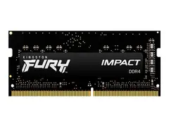 Kingston FURY Impact - DDR4 - modul - 8 GB SO DIMM 260-pin - 3200 MHz / PC4-25600 - ikke-bufret