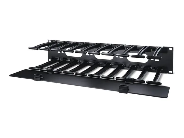 APC Horizontal Cable Manager Single-Sided with Cover - Rackkabelst...