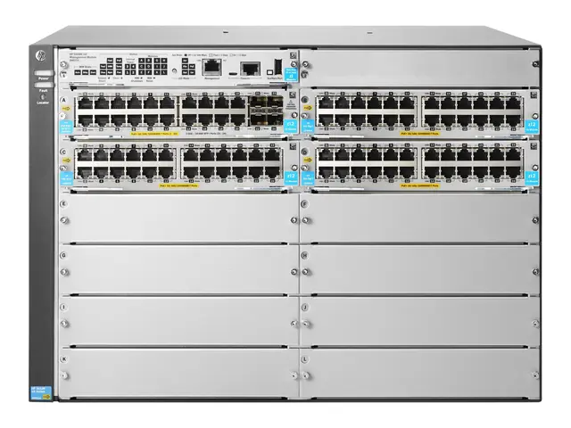 HPE Aruba 5412R 92GT PoE+ / 4SFP+ (No PSU) v3 zl2 - Switch - Styrt...
