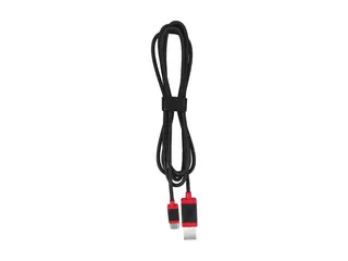 CHERRY - USB-kabel - USB (hann) til USB-C (hann) USB 2.0 - 1.5 m - flettet kabel - svart