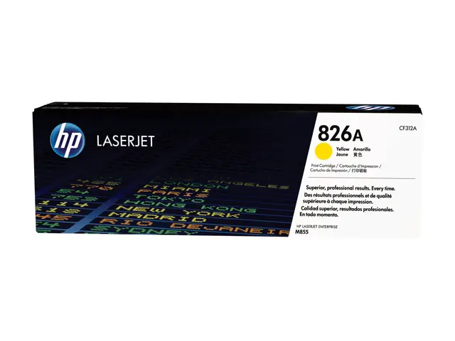 HP 826A - Gul - original - LaserJet - tonerpatron (CF312A) - for C...