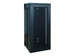 Eaton Tripp Lite Series 26U Wall Mount Rack Enclosure Server Cabinet Hinged w/ Door &amp; Sides Rack skap - veggmonterbar - svart - 26U - 19"