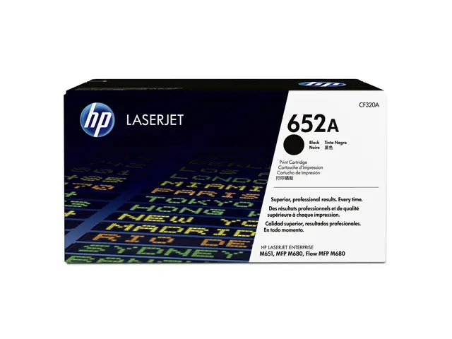 HP 652A - Svart - original - LaserJet - tonerpatron (CF320A) - for...