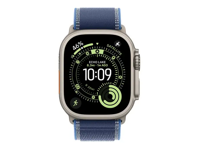 Apple - Sløyfe for smart armbåndsur 49 mm, naturlig titanfinish S/...