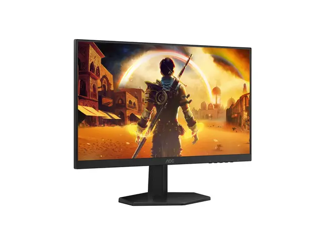 AOC Gaming 24G42E - LED-skjerm - gaming - 24" (23.8" synlig) 1920 x 1080 Full HD (1080p) @ 180 Hz - Fast IPS - 300 cd/m² - 1000:1 - HDR10 - 0.5 ms - HDMI, DisplayPort - svart 
