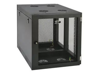 Eaton Tripp Lite Series 12U Wall Mount Rack Enclosure Server Cabinet Side Mount Wallmount Rack skap - veggmonterbar - svart - 12U - 19&quot;