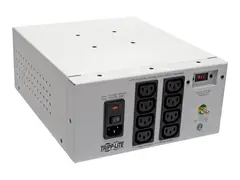 Eaton Tripp Lite Series Isolator Series Dual-Voltage 115/230V 1000W 60601-1 Medical-Grade Isolation Transformer, C14 Inlet, 8 C13 Outlets Transformer - AC 115/230 V - 1000 watt - 1000 VA - utgangskontakter: 8 - hvit