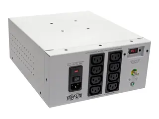 Eaton Tripp Lite Series Isolator Series Dual-Voltage 115/230V 1000W 60601-1 Medical-Grade Isolation Transformer, C14 Inlet, 8 C13 Outlets Transformer - AC 115/230 V - 1000 watt - 1000 VA - utgangskontakter: 8 - hvit