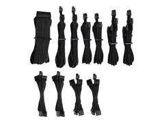 CORSAIR Premium individually sleeved pro kit (Type 4, Generation 4) Strømkabelsett - 61 cm - svart