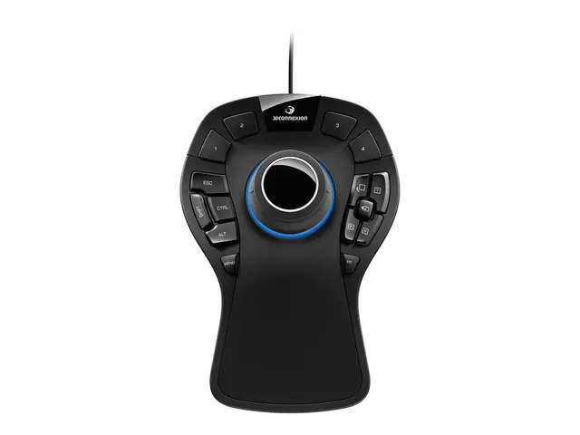 3Dconnexion SpaceMouse Pro - 3D-mus - 15 knapper - kablet