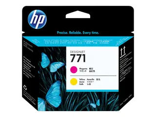 HP 771 - Gul, magenta - skriverhode