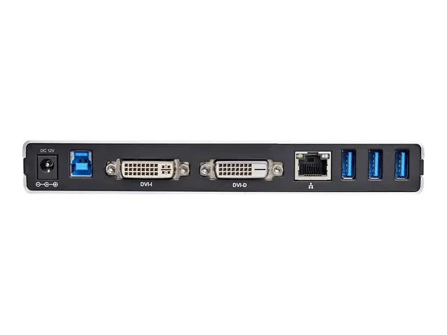 StarTech.com Dual Monitor USB 3.0 Docking Station w/ DVI to VGA & ...