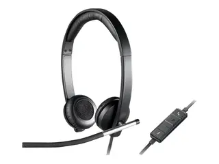 Logitech USB Headset Stereo H650e - Hodesett on-ear - kablet