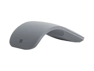 Microsoft Surface Arc Mouse - Mus - optisk 2 knapper - trådløs - Bluetooth 4.1 - lysegrå - kommersiell - for Surface Pro 7