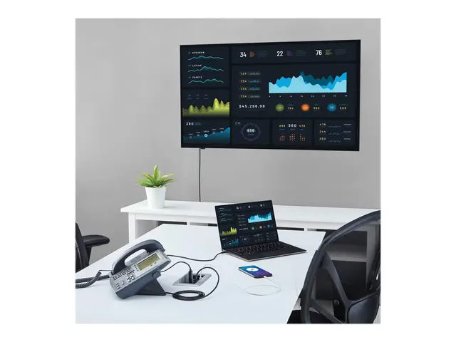 StarTech.com Conference Table Connectivity Pop up Box with AV and ...