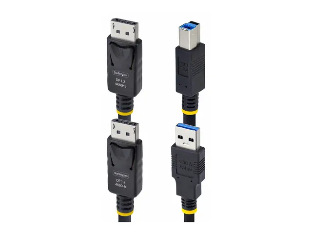 StarTech.com 6ft (1.8m) DisplayPort and USB 5Gbps KVM Cable - Tast...