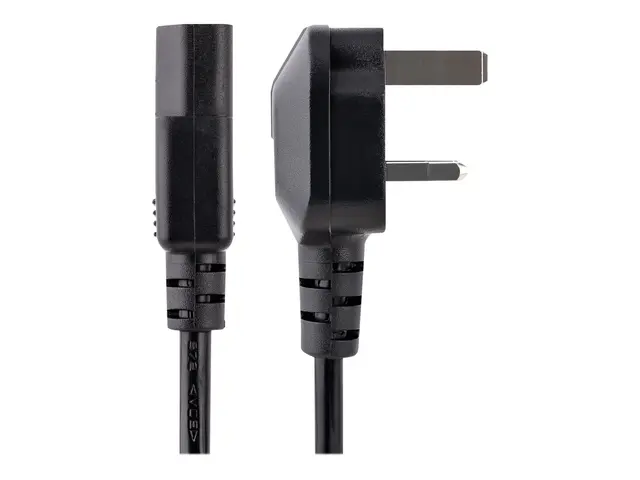 StarTech.com 6ft (1.8m) UK Computer Power Cable, 18AWG, BS 1363 to...