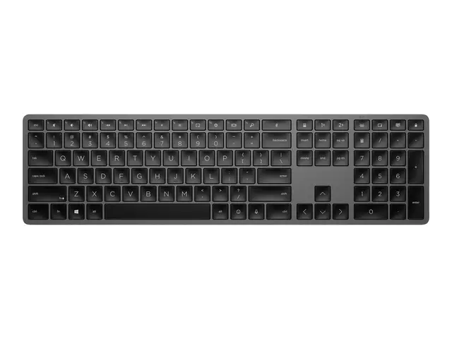 HP Dual Mode 975 - Tastatur bakbelysning trådløs Bluetooth Pan Nor...