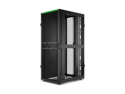 APC NetShelter SX Gen 2 - Rack skap - 1991 H x 800W x 1070D mm, med sider står på gulv - svart - 42U - 19" - TAA-samsvar - for P/N: SMT1000RM1U, SMT750RM1U, SRTL10KRM4UT, SRTL5KRM2UI-HW, SRTL5KRM2UT-HW, SRTL8KRM4UT