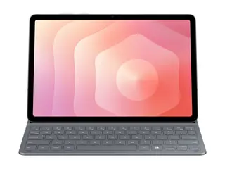 Samsung EF-DX730 - Tastatur og folioveske (bokomslag) smalt - POGO pin - svart tastatur, svart boks - hengeboks - for Galaxy Tab S11