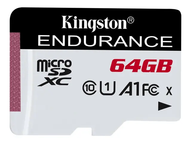 Kingston High Endurance - Flashminnekort - 64 GB - A1 / UHS-I U1 /...