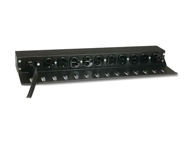 APC Cord Retention Bracket - Kabelordnersett - svart - 1U - for P/...